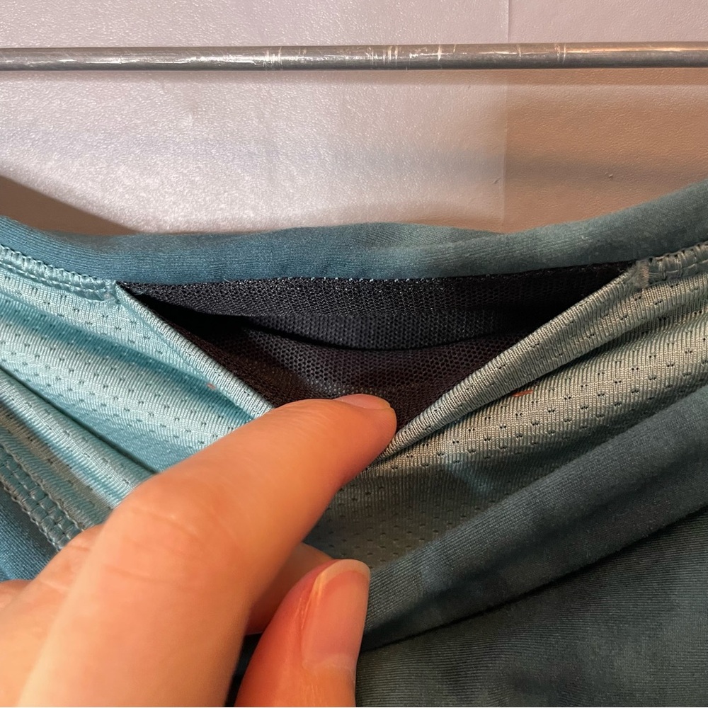 Calia Teal Tie-Dye Cropped Leggings size large - Picture 8 of 12